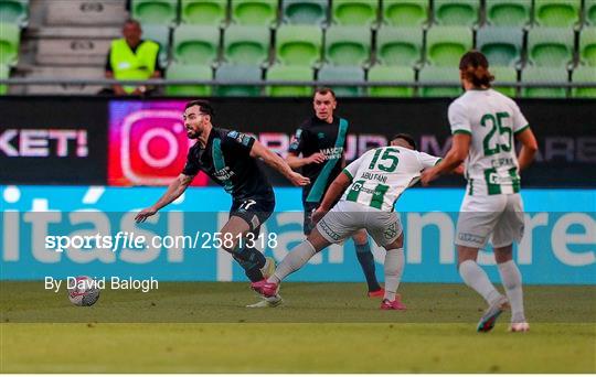 Ferencvaros v Shamrock Rovers - UEFA Europa Conference League Second Qualifying Round First Leg