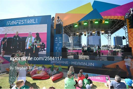 Republic of Ireland Visit FIFA Fan Festival - FIFA Women's World Cup 2023