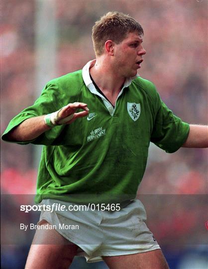 Ireland v Wales - Five Nations Rugby Championship 1996