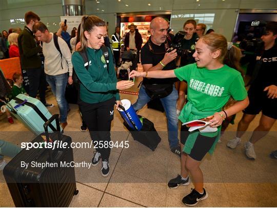 Republic of Ireland Return from FIFA Women's World Cup 2023