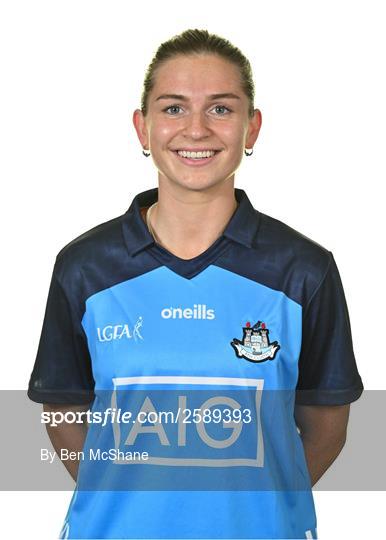Dublin Ladies Football Squad Portraits 2023