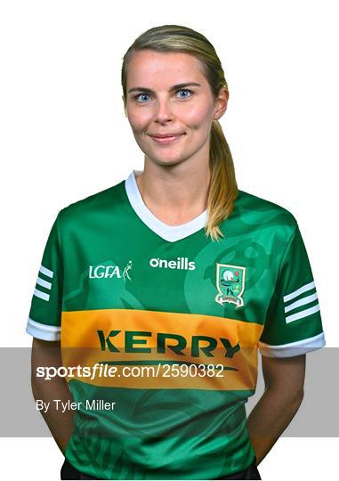 Kerry Ladies Football Squad Portraits 2023
