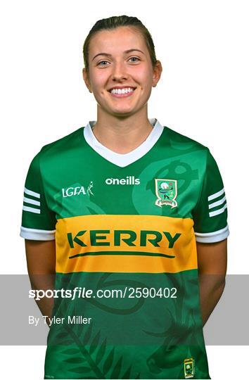Kerry Ladies Football Squad Portraits 2023