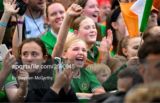 Republic of Ireland Homecoming from FIFA Women's World Cup 2023