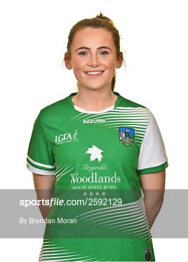 Limerick Ladies Football Squad Portraits 2023