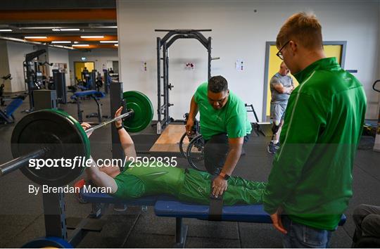 Irish Para Powerlifting World Championship Training 2023