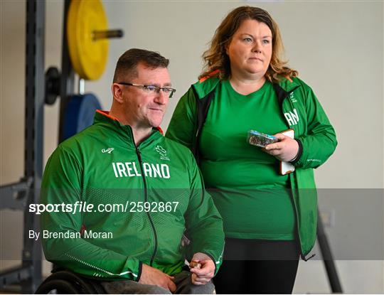 Irish Para Powerlifting World Championship Training 2023