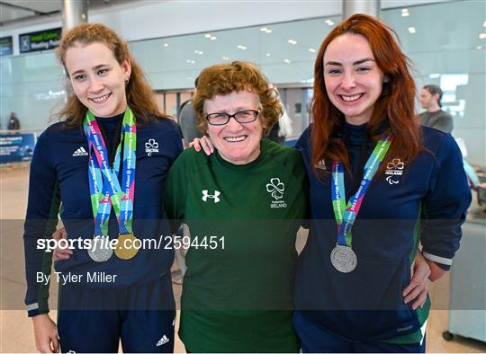 Irish World Para Swimming Championships 2023 Team Homecoming
