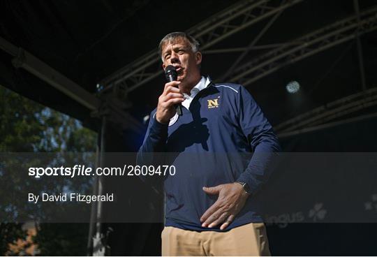 Navy Pep Rally ahead of Aer Lingus College Football Classic