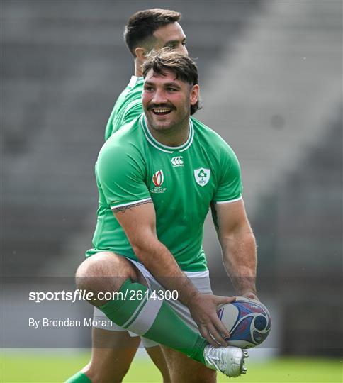 Ireland Rugby Open Training Session and Media Conference