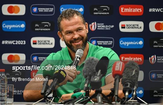 Ireland Rugby Media Conference Ireland Rugby Media Conference
