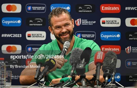 Ireland Rugby Media Conference