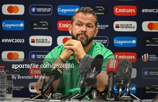 Ireland Rugby Media Conference