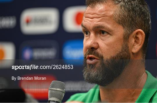 Ireland Rugby Media Conference Ireland Rugby Media Conference