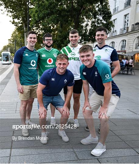Ireland Supporters in Nantes Ireland Supporters in Nantes