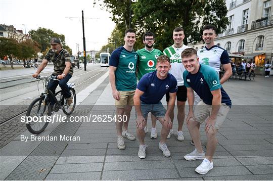 Ireland Supporters in Nantes Ireland Supporters in Nantes