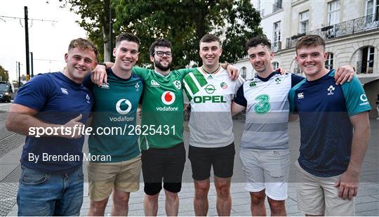 Ireland Supporters in Nantes Ireland Supporters in Nantes