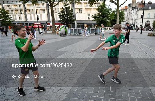 Ireland Supporters in Nantes Ireland Supporters in Nantes