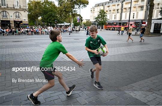 Ireland Supporters in Nantes Ireland Supporters in Nantes