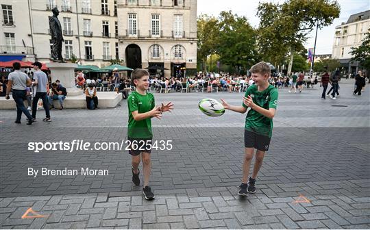 Ireland Supporters in Nantes Ireland Supporters in Nantes
