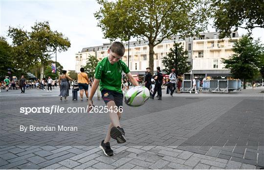 Ireland Supporters in Nantes Ireland Supporters in Nantes