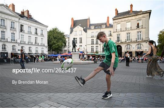 Ireland Supporters in Nantes Ireland Supporters in Nantes