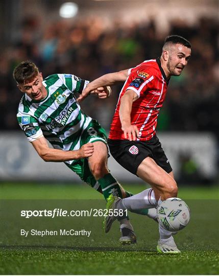 Derry City v Shamrock Rovers - SSE Airtricity Men's Premier Division Derry City v Shamrock Rovers - SSE Airtricity Men's Premier Division