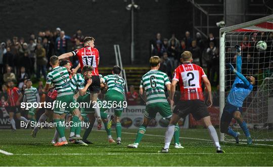 Derry City v Shamrock Rovers - SSE Airtricity Men's Premier Division Derry City v Shamrock Rovers - SSE Airtricity Men's Premier Division
