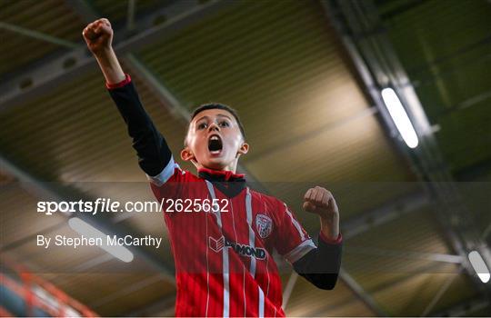 Derry City v Shamrock Rovers - SSE Airtricity Men's Premier Division Derry City v Shamrock Rovers - SSE Airtricity Men's Premier Division