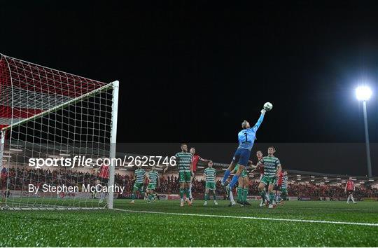 Derry City v Shamrock Rovers - SSE Airtricity Men's Premier Division Derry City v Shamrock Rovers - SSE Airtricity Men's Premier Division