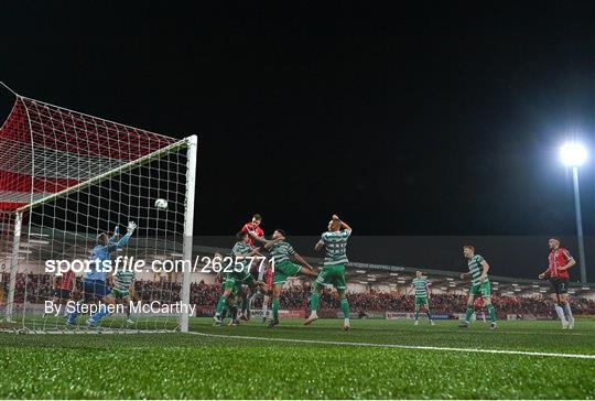 Derry City v Shamrock Rovers - SSE Airtricity Men's Premier Division Derry City v Shamrock Rovers - SSE Airtricity Men's Premier Division