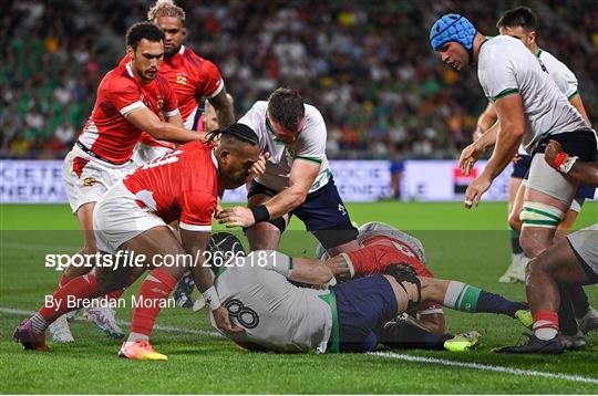 Ireland v Tonga - 2023 Rugby World Cup Pool B Ireland v Tonga - 2023 Rugby World Cup Pool B