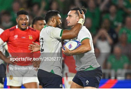 Ireland v Tonga - 2023 Rugby World Cup Pool B Ireland v Tonga - 2023 Rugby World Cup Pool B