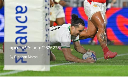 Ireland v Tonga - 2023 Rugby World Cup Pool B Ireland v Tonga - 2023 Rugby World Cup Pool B
