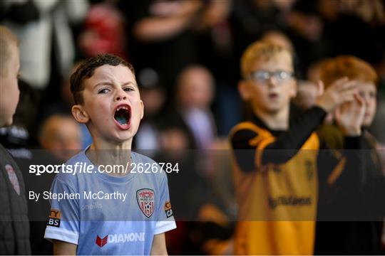 Derry City v Shamrock Rovers - SSE Airtricity Men's Premier Division Derry City v Shamrock Rovers - SSE Airtricity Men's Premier Division