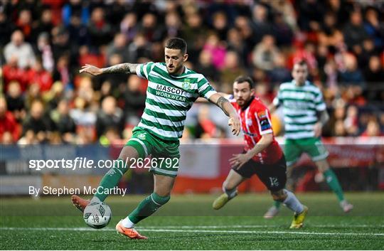 Derry City v Shamrock Rovers - SSE Airtricity Men's Premier Division Derry City v Shamrock Rovers - SSE Airtricity Men's Premier Division