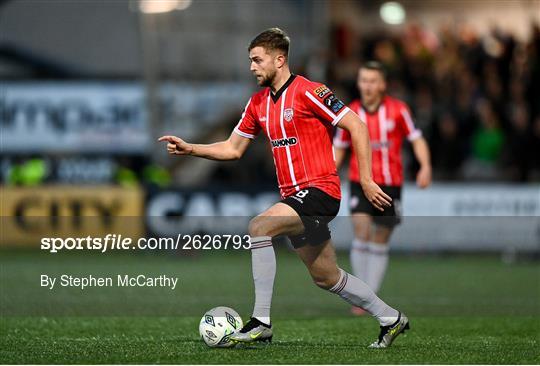 Derry City v Shamrock Rovers - SSE Airtricity Men's Premier Division Derry City v Shamrock Rovers - SSE Airtricity Men's Premier Division