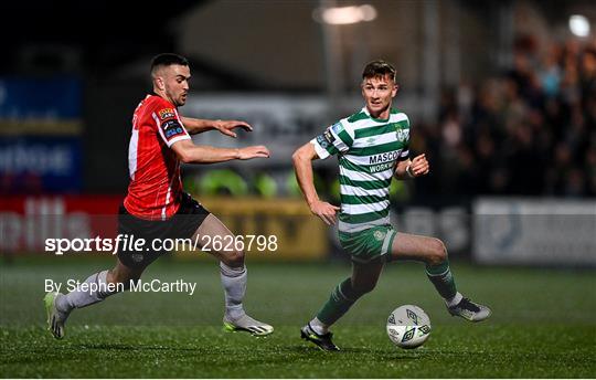 Derry City v Shamrock Rovers - SSE Airtricity Men's Premier Division Derry City v Shamrock Rovers - SSE Airtricity Men's Premier Division