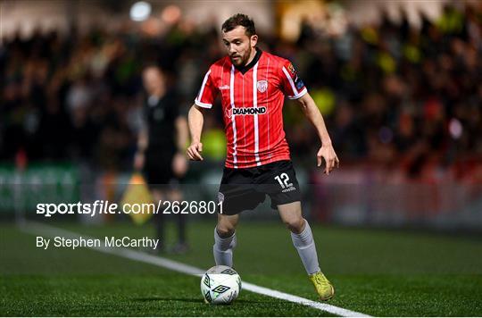 Derry City v Shamrock Rovers - SSE Airtricity Men's Premier Division Derry City v Shamrock Rovers - SSE Airtricity Men's Premier Division