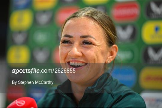 Republic of Ireland Women Training Session and Press Conference Republic of Ireland Women Training Session and Press Conference