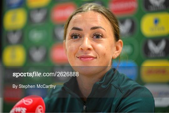 Republic of Ireland Women Training Session and Press Conference