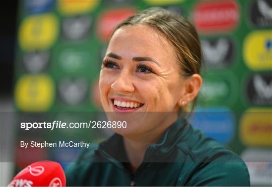 Republic of Ireland Women Training Session and Press Conference
