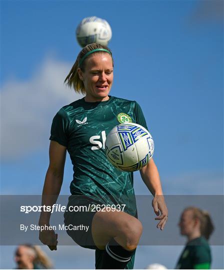 Republic of Ireland Women Training Session and Press Conference