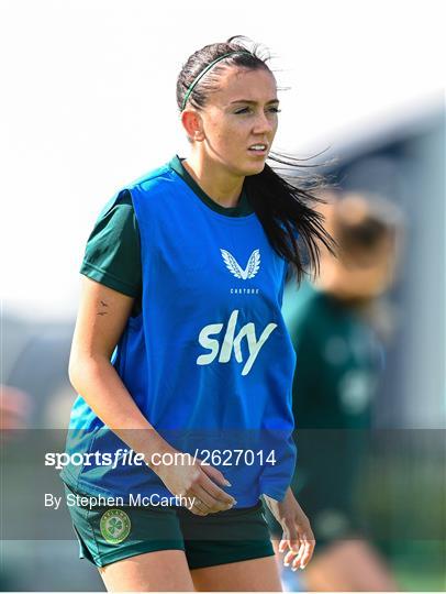 Republic of Ireland Women Training Session and Press Conference Republic of Ireland Women Training Session and Press Conference