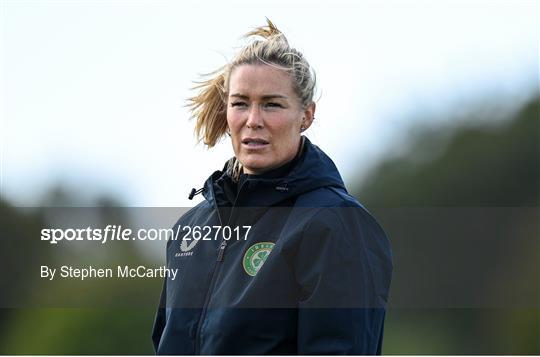 Republic of Ireland Women Training Session and Press Conference Republic of Ireland Women Training Session and Press Conference