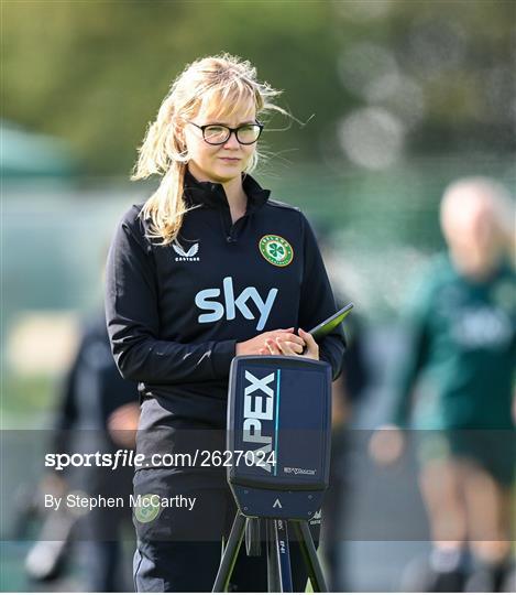 Republic of Ireland Women Training Session and Press Conference