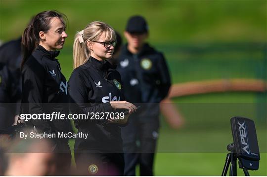 Republic of Ireland Women Training Session and Press Conference Republic of Ireland Women Training Session and Press Conference