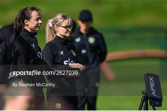 Republic of Ireland Women Training Session and Press Conference