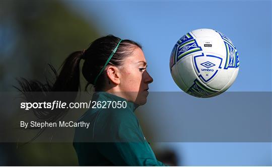 Republic of Ireland Women Training Session and Press Conference Republic of Ireland Women Training Session and Press Conference