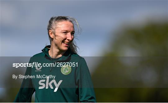 Republic of Ireland Women Training Session and Press Conference Republic of Ireland Women Training Session and Press Conference